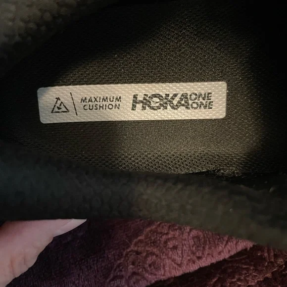 Hoka One One Bondi SR Womens Running Shoes Size 7.5 Slip Resistant 1110521-BBLC - Picture 7 of 10